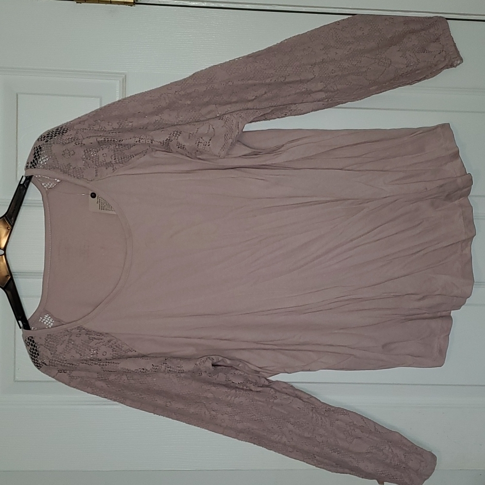 Bass Lace Raglan Tee, XXL